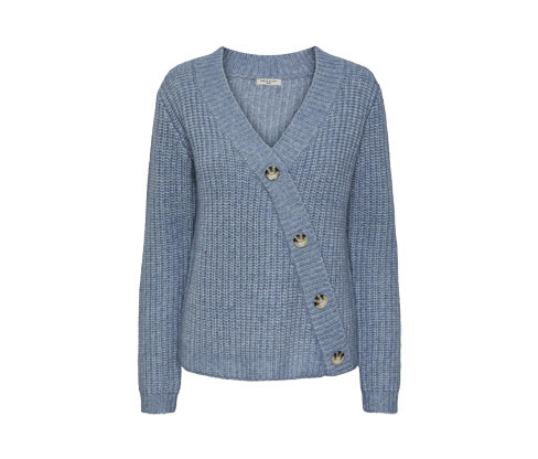 Tchibo - Grobstrick-Cardigan - Damen - Gr. S - hellblau
