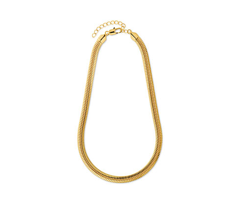 Tchibo - Kette flache Schlange - gold