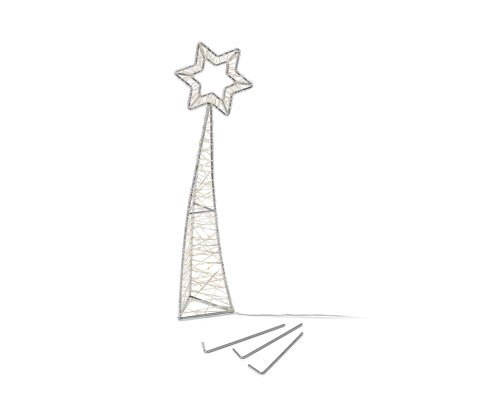 Tchibo - LED-Sternschnuppe - schwarz