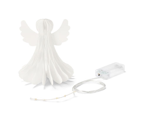 Tchibo - LED-Papier-Engel - creme
