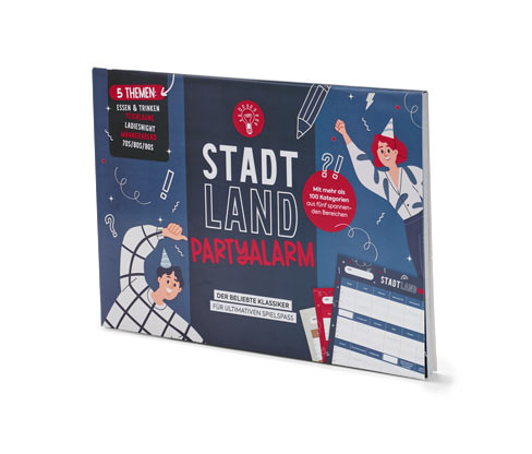 Thumbnail - Tchibo - Spielblock »Stadt, Land, Partyalarm«