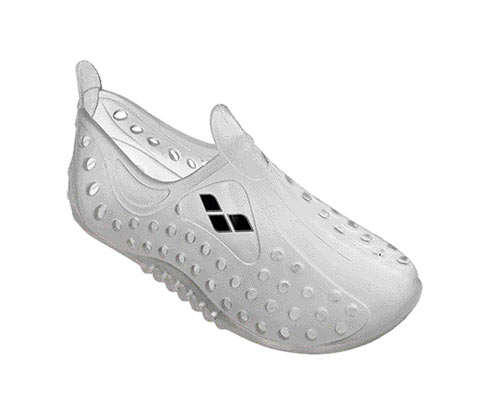 Tchibo - arena Kinder-Badeschuhe Sharm 2 JR - Herren - Gr. 32 - transparent