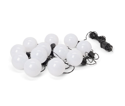 Tchibo - LED-Outdoor-Lichterkette - schwarz