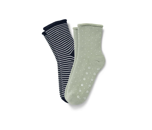 Tchibo - 2 Paar Hygge-Socken - Damen - Gr. 39-42 - dunkelblau