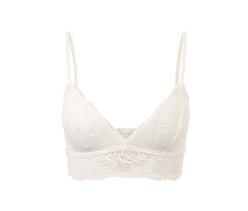 Tchibo - Spitzen-Bustier - Damen - Gr. 38 - creme