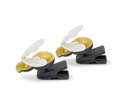 Tchibo - 2 LED-Bienen - 8,5x8x6cm - transparent - Kunststoff