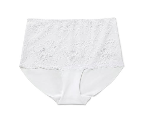 Tchibo - Highwaist-Panty - Damen - Gr. XL - weiß