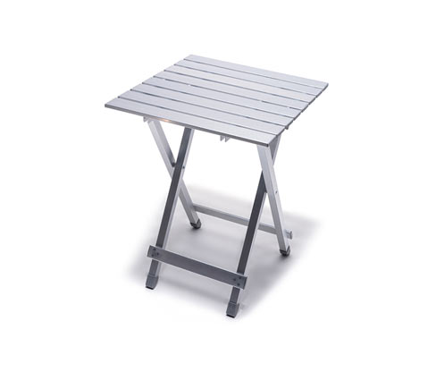 Tchibo - Camping-Alu-Tisch - silber