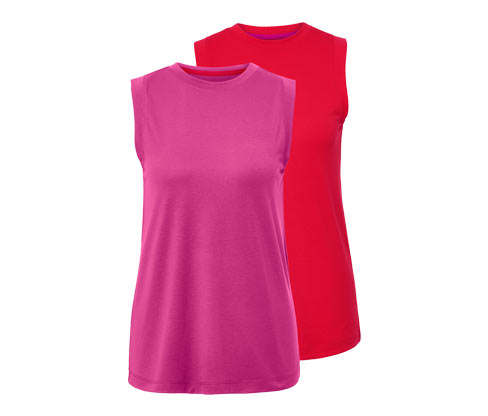 Tchibo - Sporttops - Damen - Gr. XL - pink