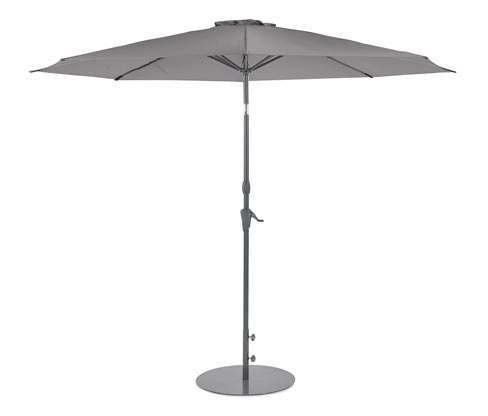 Leco Sonnenschirm* - 153x13,5x13,5cm - anthrazit - Aluminium / Stahl / Fiberglas