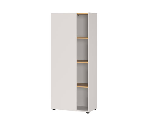 Tchibo - Aktenschrank »GW-Adrano« - 61x34x145cm - braun - Holz / Kunststoff