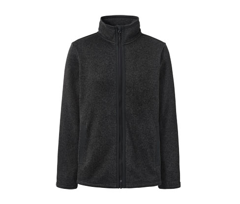Tchibo - Strickfleece-Jacke - Herren - Gr. M - anthrazit