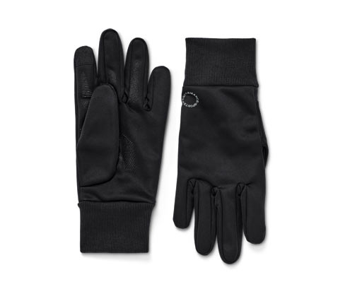 Tchibo - Windprotection-Handschuhe - Herren - Gr. 8,5 - schwarz