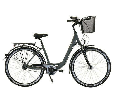 Hawk Bikes Fahrrad »City Wave Deluxe Plus« - grau