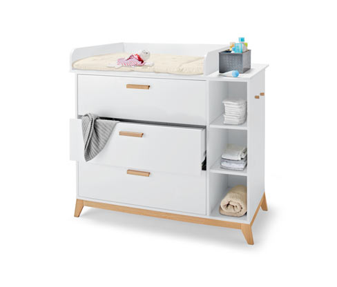 Tchibo - Wickelkommode - 112x77x109,5cm - braun - Holz / Eichenholz