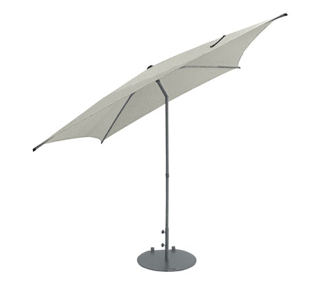 Leco Marktschirm* - 183x13x13cm - anthrazit - Stahl / Polyester