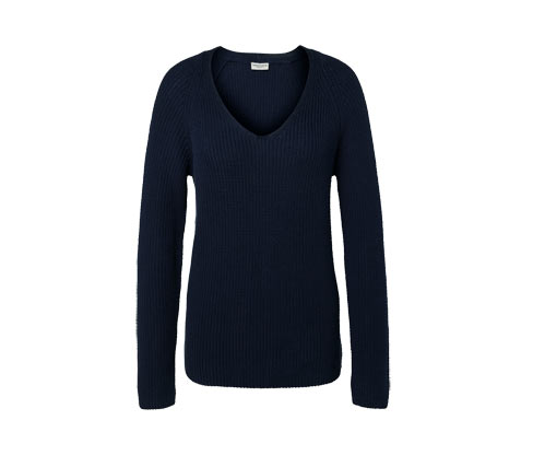Tchibo - Strickpullover - Damen - Gr. L - dunkelblau