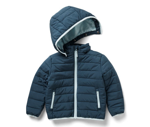 Tchibo - Kinder-Steppjacke - Herren - Gr. 98/104 - dunkelblau