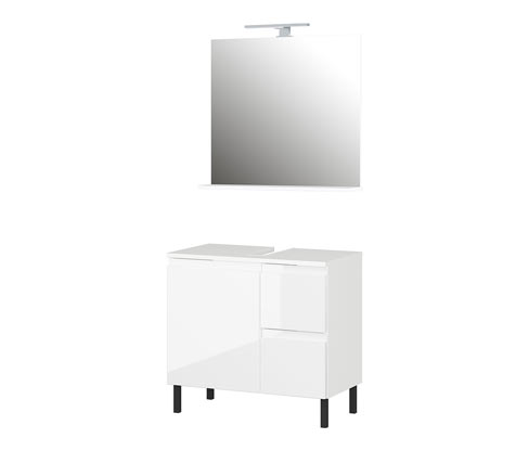 Tchibo - Waschbeckenunterschrank »Salinas« - 60x34x56cm - weiß - Holz