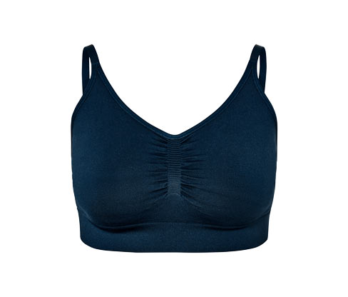 Tchibo - Seamless-Sport-Bustier - Damen - Gr. S - dunkelblau