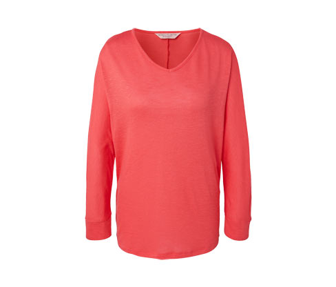 Tchibo - Fledermausshirt - Damen - Gr. M - koralle
