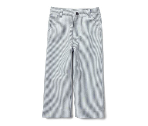 Tchibo - Kinder-Webhose - Herren - Gr. 104 - weiß/gestreift