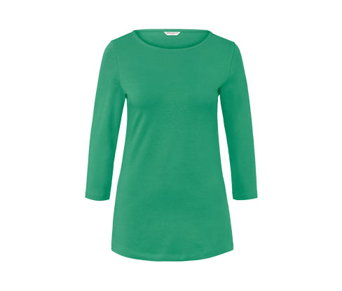 Tchibo - Shirt mit 3/4-Arm - Damen - Gr. XXL - grün