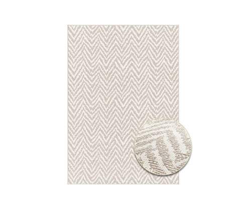 Tchibo - Outdoor-Teppich »Ecru Flow« - beige