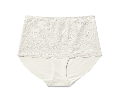 Tchibo - Highwaist-Panty - Damen - Gr. XL - creme