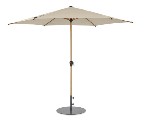 Leco Marktschirm* - 155x14x14cm - beige - Aluminium / Stahl / Polyester