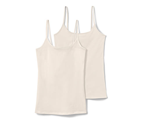 Tchibo - 2 Hemdchen - Damen - Gr. XXL - creme