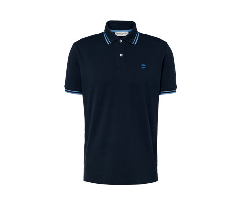 Tchibo - Piqué-Poloshirt - Herren - Gr. S - dunkelblau
