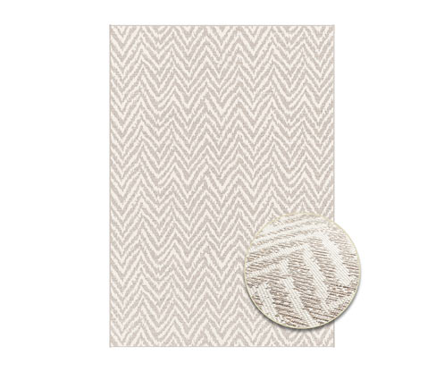 Tchibo - Outdoor-Teppich »Ecru Flow« - beige