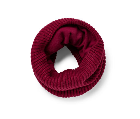 Tchibo - Strickschlauchschal - rot