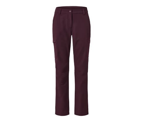 Tchibo - Cargo-Softshellhose - Damen - Gr. 36 - bordeaux