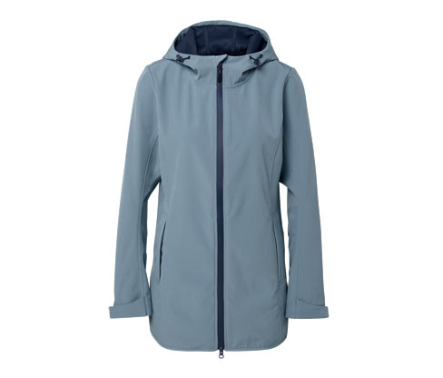Tchibo - Softshelljacke - Damen - Gr. 38 - graublau