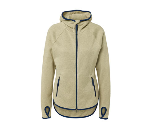 Tchibo - Strickfleece-Jacke - Damen - Gr. XS - gelb