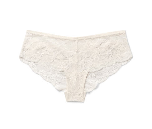 Tchibo - Spitzen-Hipster - Damen - Gr. XS - creme