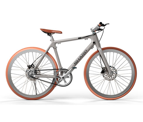Sharp Hybrid E-Bike - silber