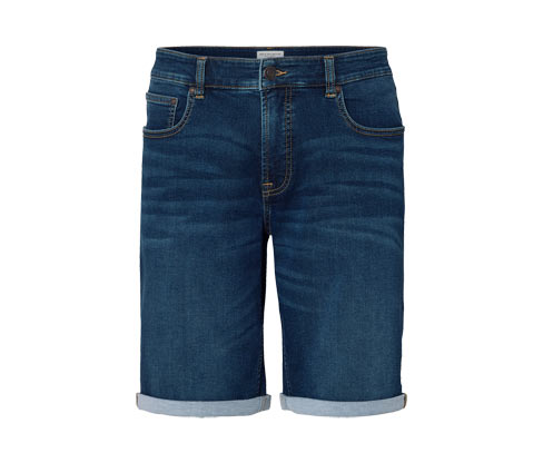 Tchibo - Comfort Jeans-Shorts - Herren - Gr. 33 - dunkelblau