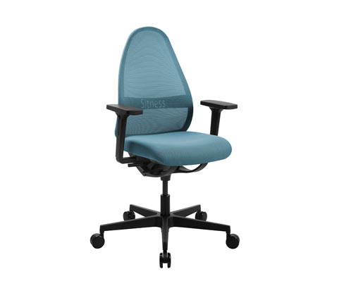 Topstar »Soft Sitness Art« - 68x68x88cm - schwarz - Polyester