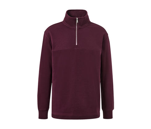Tchibo - Sweat-Troyer - Herren - Gr. S - bordeaux