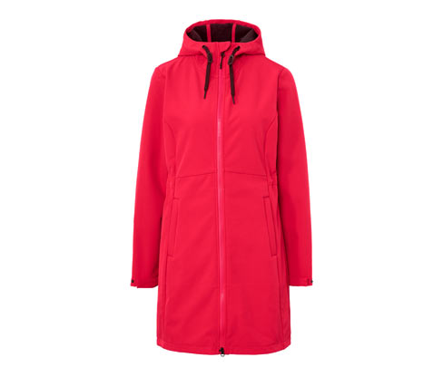 Tchibo - Softshellmantel - Damen - Gr. 36 - rot
