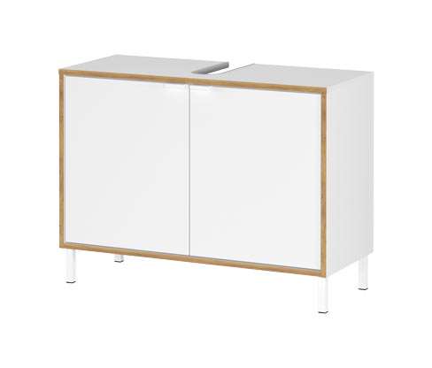 Tchibo - Waschbeckenunterschrank »Namsos 5000« - 80x34x60cm - braun - Holz / Holz