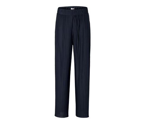 Tchibo - Plisseehose - Damen - Gr. XL - dunkelblau