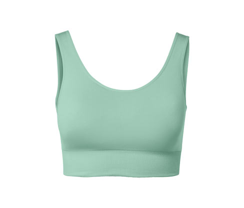 Thumbnail - Tchibo - Seamless-Sport-Bustier - Damen - Gr. S - Mint