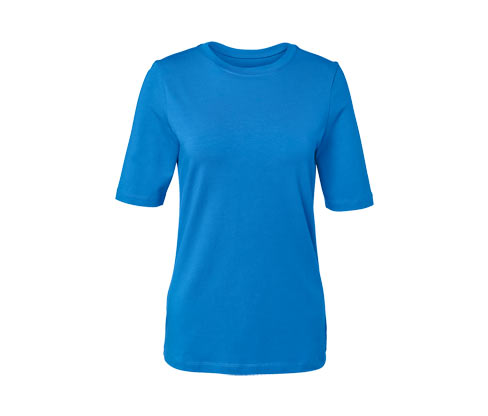 Tchibo - Halbarmshirt - Damen - Gr. XL - blau