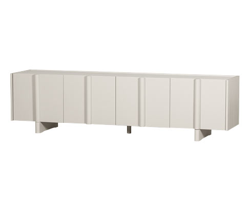 Tchibo - Woood Lowboard »Basu« kiefer dust - 200x46x53cm - Holz