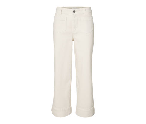 Tchibo - Flared Jeans – Fit »Cara« - Damen - Gr. 46 - creme