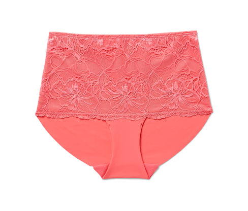Tchibo - Highwaist-Panty - Damen - Gr. M - orange